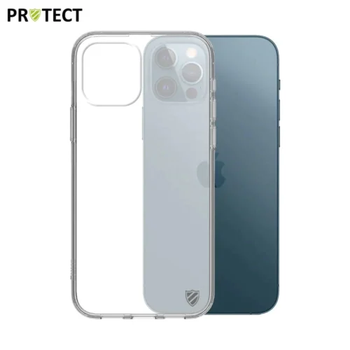 Coque en silicone pour Apple iPhone 12 Pro Max Transparent