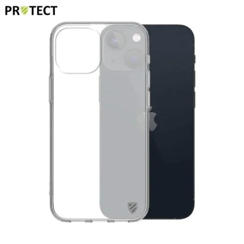 Coque en silicone PROTECT pour Apple iPhone 13 Mini Transparent